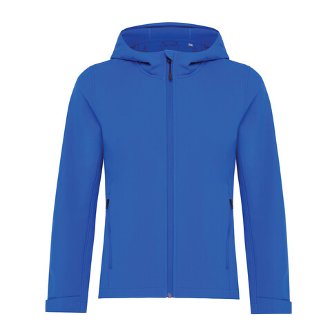 Iqoniq Makalu Damen Softshelljacke aus recyceltem Polyester Königsblau bedrucken, Art.-Nr. T4700.025.XS