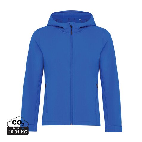 Iqoniq Makalu Damen Softshelljacke aus recyceltem Polyester Königsblau bedrucken, Art.-Nr. T4700.025.XS