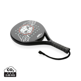 No Fear Fiberglas Padel-Racket schwarz bedrucken, Art.-Nr. P453.451 No Fear Fiberglas Padel-Racket schwarz bedrucken, Art.-Nr. P453.451