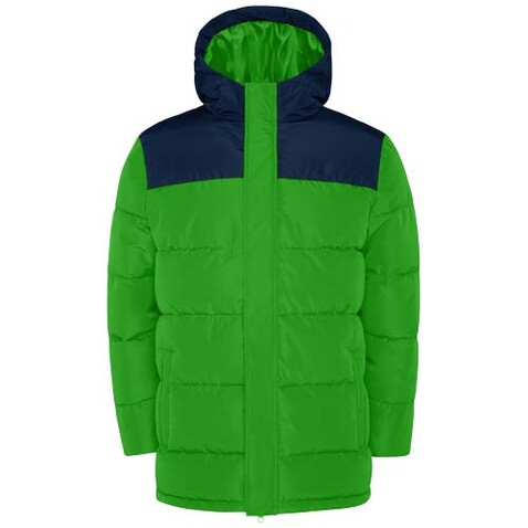 Tallin Steppjacke Unisex, farngrün, Navy Blue bedrucken, Art.-Nr. R5075C33