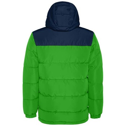 Tallin Steppjacke Unisex, farngrün, Navy Blue bedrucken, Art.-Nr. R5075C33