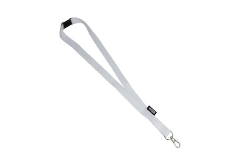 R-PET-Lanyard - Weiss bedrucken, Art.-Nr. LT90887-N0001 R-PET-Lanyard - Weiss bedrucken, Art.-Nr. LT90887-N0001