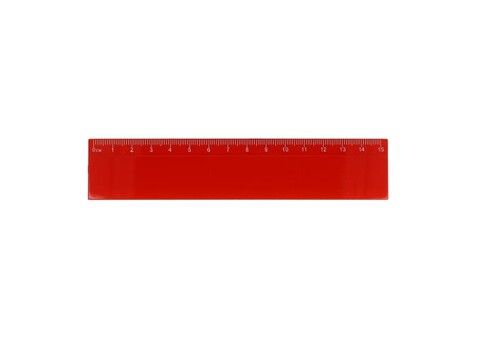 Lineal 15cm - Rot bedrucken, Art.-Nr. LT91920-N0021 Lineal 15cm - Rot bedrucken, Art.-Nr. LT91920-N0021