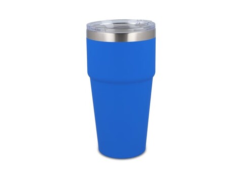 T-Ceramic Softtouch Becher 500 ml - Blau bedrucken, Art.-Nr. LT98729-N0011