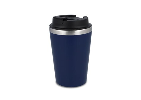 Coffee to go Becher 350ml - Dunkelblau bedrucken, Art.-Nr. LT98732-N0010