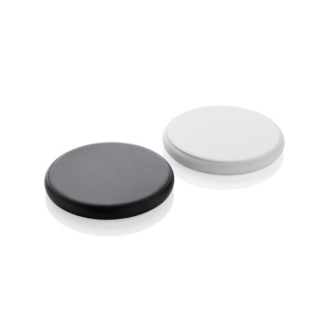 Magnapad magnetisches 3-in-1 15W Ladepad aus RCS rPlastik weiß bedrucken, Art.-Nr. P309.0103