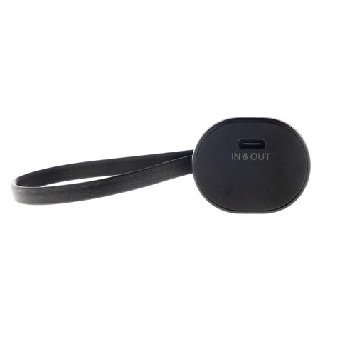 CycleCell 5000mah Powerbank mit herausnehmbarer Batterie schwarz bedrucken, Art.-Nr. P322.5301