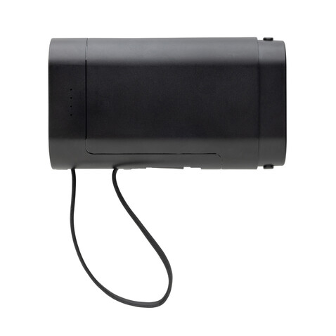 CycleCell 10.000mah Powerbank mit herausnehmbarer Batterie schwarz bedrucken, Art.-Nr. P322.5401