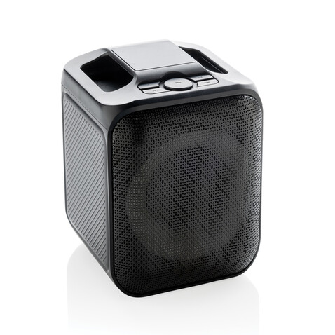 Singvibe Karaoke-Set mit Doppelmikrofon aus RCS rec. ABS schwarz bedrucken, Art.-Nr. P331.0601