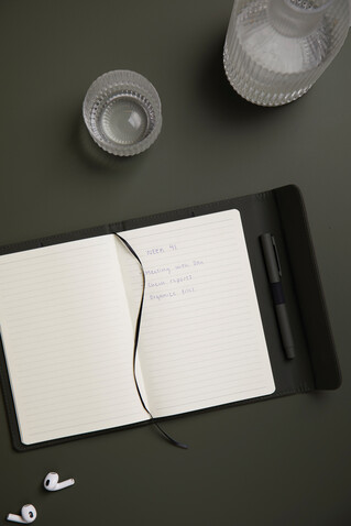 VINGA Baltimore Stift aus RCS recyceltem Stainless-Steel grün bedrucken, Art.-Nr. V1690007
