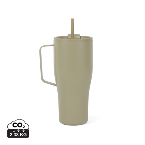 VINGA Eos Voyager 800ml Flasche aus RCS rec. Stainless-Steel grün, grün bedrucken, Art.-Nr. V4320407 VINGA Eos Voyager 800ml Flasche aus RCS rec. Stainless-Steel grün, grün bedrucken, Art.-Nr. V4320407