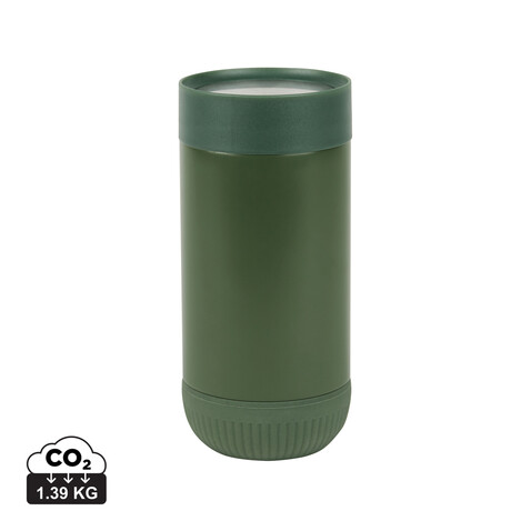 VINGA Erie 350ml Becher aus RCS rec. Stainless-Steel grün, grün bedrucken, Art.-Nr. V4321007
