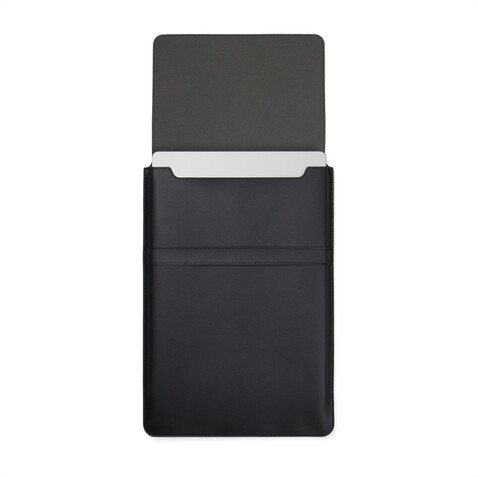 VINGA Timo 16" Laptop-Sleeve aus RCS recyceltem rPET schwarz bedrucken, Art.-Nr. V7880601 VINGA Timo 16" Laptop-Sleeve aus RCS recyceltem rPET schwarz bedrucken, Art.-Nr. V7880601