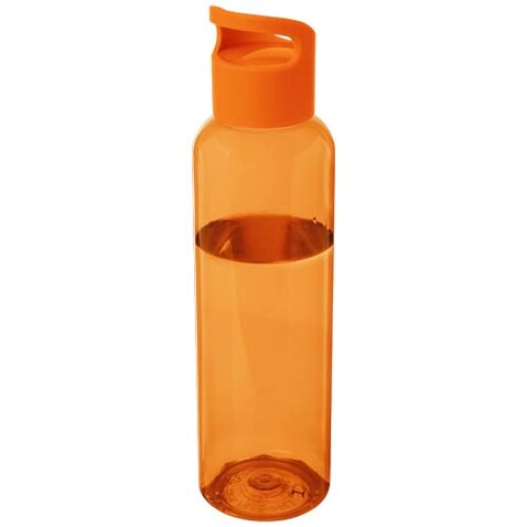 Sky 650 ml Sportflasche aus recyceltem Kunststoff, orange bedrucken, Art.-Nr. 10077731