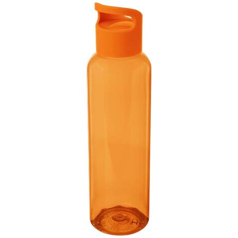 Sky 650 ml Sportflasche aus recyceltem Kunststoff, orange bedrucken, Art.-Nr. 10077731