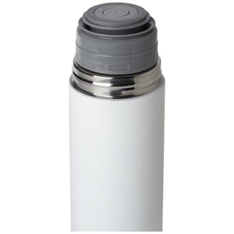 Sullivan 750 ml RCS-zertifizierte Vakuum Isolierflasche aus recyceltem Edelstahl, weiss bedrucken, Art.-Nr. 10079701