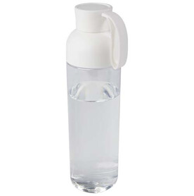 Illuminate 600 ml RPET-Wasserflasche, weiss bedrucken, Art.-Nr. 10080301