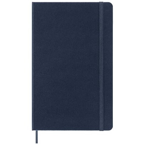 Moleskine Large Smart Notizbuch – liniert, blau bedrucken, Art.-Nr. 10795352