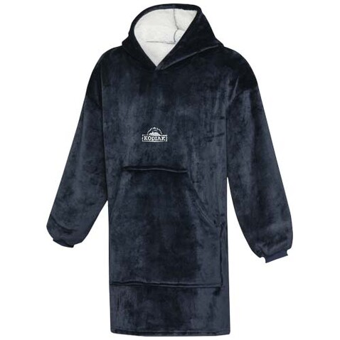 Denali GRS Hoodie-Decke, dunkelblau bedrucken, Art.-Nr. 11332855