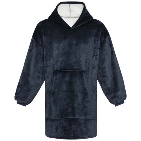 Denali GRS Hoodie-Decke, dunkelblau bedrucken, Art.-Nr. 11332855