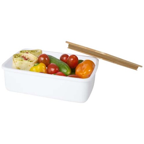 Mangi 750 ml Lunchbox, weiss bedrucken, Art.-Nr. 11336101