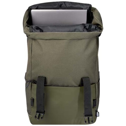 Roam GRS recycelter modularer Rucksack, grün bedrucken, Art.-Nr. 12071461