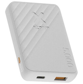 Xtorm XG205 Go2 12 W 5000 mAh Schnelllade-Powerbank, weiss bedrucken, Art.-Nr. 12440901