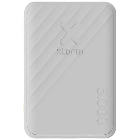 Xtorm XG205 Go2 12 W 5000 mAh Schnelllade-Powerbank, weiss bedrucken, Art.-Nr. 12440901