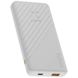 Xtorm XG210 Go2 15W 10.000 mAh Schnelllade-Powerbank, weiss bedrucken, Art.-Nr. 12441106