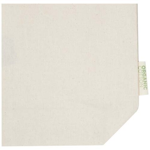 Orissa 180 g/m² Tragetasche mit tiefem Boden aus Bio-Baumwolle 11L, natur bedrucken, Art.-Nr. 13006006