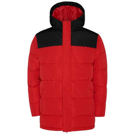 Tallin Steppjacke für Kinder, rot, schwarz bedrucken, Art.-Nr. K50758KD Tallin Steppjacke für Kinder, rot, schwarz bedrucken, Art.-Nr. K50758KD
