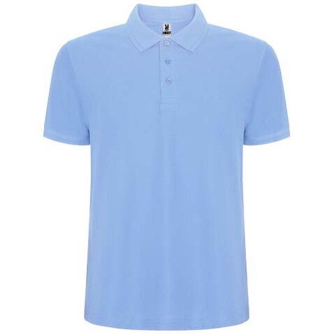 Pegaso Premium Poloshirt für Kinder, himmelblau bedrucken, Art.-Nr. K66092HJ