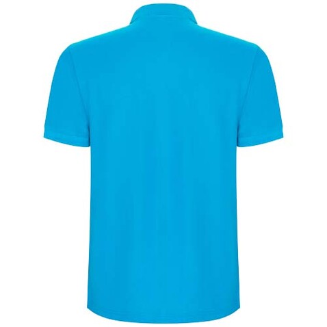 Pegaso Premium Poloshirt für Herren, türkis bedrucken, Art.-Nr. R66094U6
