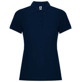 Pegaso Premium Poloshirt für Damen, Navy Blue bedrucken, Art.-Nr. R66441R1
