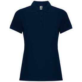 Pegaso Premium Poloshirt für Damen, Navy Blue bedrucken, Art.-Nr. R66441R1