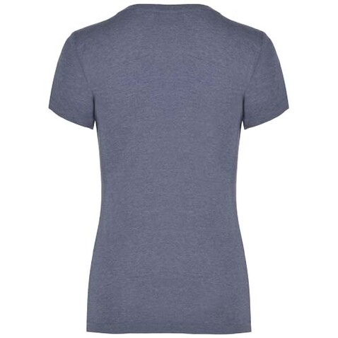 Fox T-Shirt für Damen, Heather Denim Blue bedrucken, Art.-Nr. R66611L1