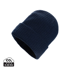 Pryor AWARE™ Polylana® Beanie mit Bündchen navy blau bedrucken, Art.-Nr. P453.4925 Pryor AWARE™ Polylana® Beanie mit Bündchen navy blau bedrucken, Art.-Nr. P453.4925