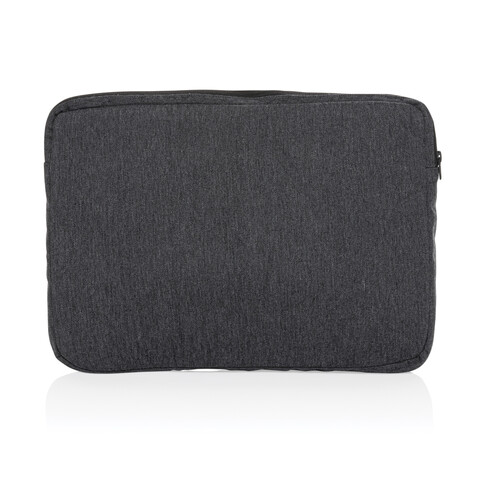 Laluka AWARE™ 15,6&quot; Laptoptasche aus recycelter Baumwolle anthrazit bedrucken, Art.-Nr. P788.149