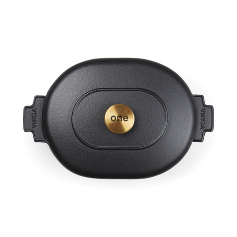 VINGA Monte Heritage Kokotte 4 L schwarz bedrucken, Art.-Nr. V2615001 VINGA Monte Heritage Kokotte 4 L schwarz bedrucken, Art.-Nr. V2615001