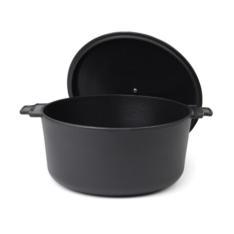 VINGA Monte Heritage Kokotte 5,5 L schwarz bedrucken, Art.-Nr. V2615101 VINGA Monte Heritage Kokotte 5,5 L schwarz bedrucken, Art.-Nr. V2615101