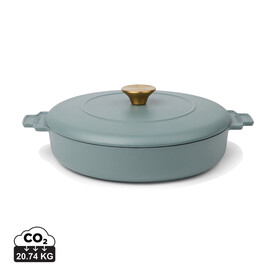VINGA Monte Heritage Schmortopf 2,5 L blau bedrucken, Art.-Nr. V2615207 VINGA Monte Heritage Schmortopf 2,5 L blau bedrucken, Art.-Nr. V2615207
