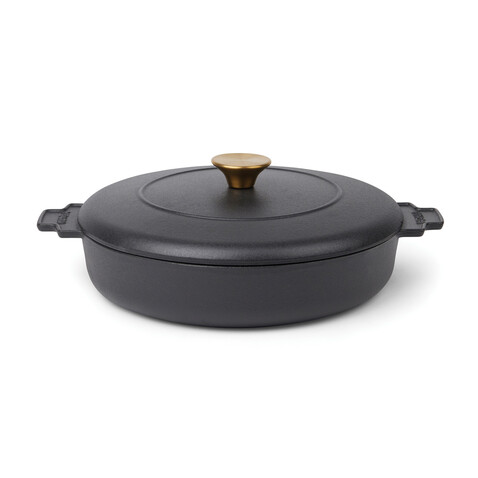 VINGA Monte Heritage Schmortopf 2,5 L schwarz bedrucken, Art.-Nr. V2615201