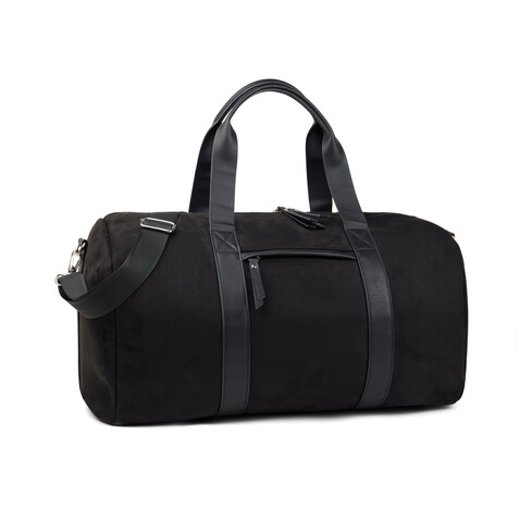 VINGA Marlow Wochenendtasche RCS aus recyceltem Polyester schwarz bedrucken, Art.-Nr. V7070101 VINGA Marlow Wochenendtasche RCS aus recyceltem Polyester schwarz bedrucken, Art.-Nr. V7070101