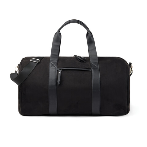 VINGA Marlow Wochenendtasche RCS aus recyceltem Polyester schwarz bedrucken, Art.-Nr. V7070101 VINGA Marlow Wochenendtasche RCS aus recyceltem Polyester schwarz bedrucken, Art.-Nr. V7070101
