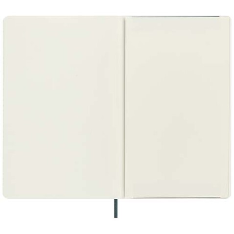 Moleskine 100% VEGEA® Boa Softcover Notizbuch L – liniert, grün bedrucken, Art.-Nr. 10793161