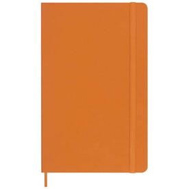 Moleskine 100% VEGEA® Capri Softcover Notizbuch L – liniert, orange bedrucken, Art.-Nr. 10793231