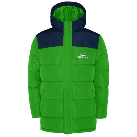 Tallin Steppjacke Unisex, farngrün, Navy Blue bedrucken, Art.-Nr. R5075C33