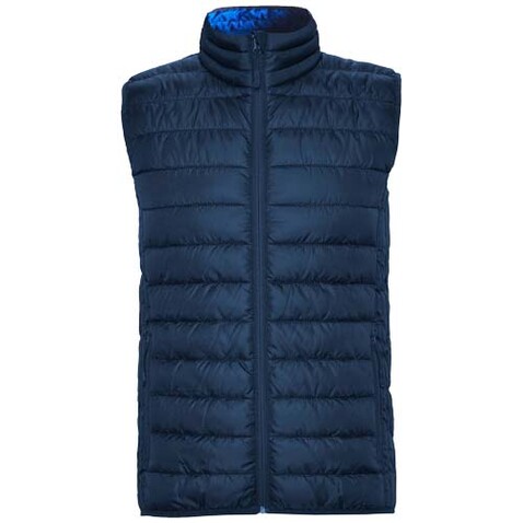 Oslo isolierter Bodywarmer für Kinder, Navy Blue bedrucken, Art.-Nr. K50921RM