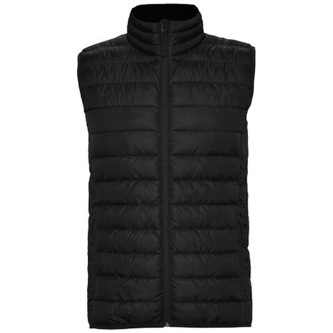 Oslo isolierter Bodywarmer für Kinder, schwarz bedrucken, Art.-Nr. K50923OH