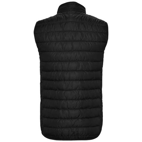 Oslo isolierter Bodywarmer für Kinder, schwarz bedrucken, Art.-Nr. K50923OH